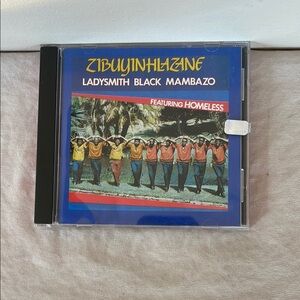 Ladysmith Black Mambazo CD Zibuyinhlazane 1991 Gallo Music Featuring Homeless